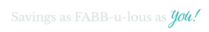 FIBB Savings Slogan