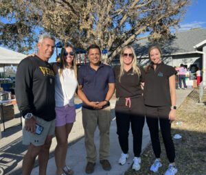FIBB Staff at hurricane ian relief event